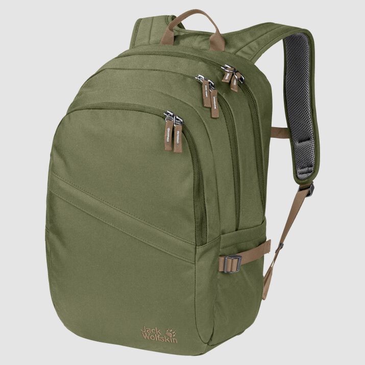 Mochila Jack Wolfskin Dayton Hombre Verde Oliva Mexico-2165893